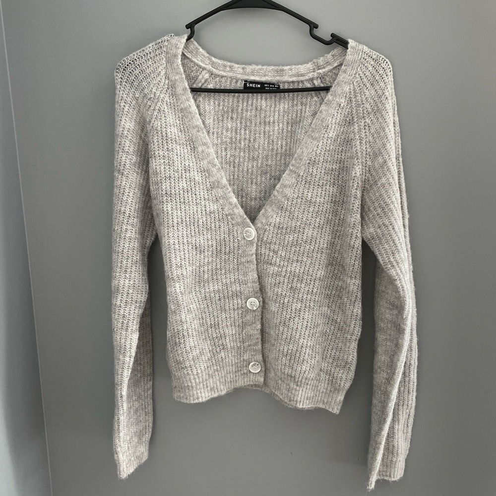 Grey Cardigan